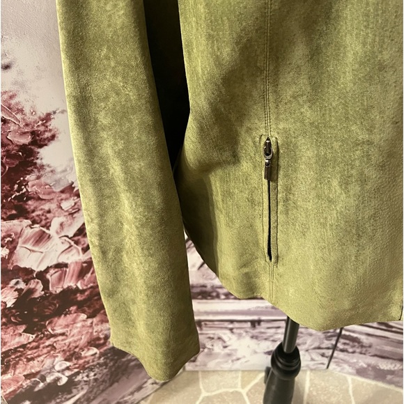 Valerie Stevens Leather Suede Jacket - Picture 2 of 9